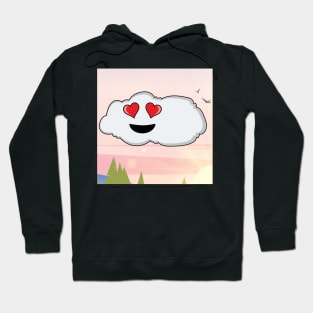 Fantasy White Cloud Love Someone Hoodie